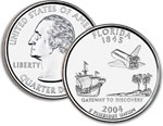 2004-D Florida Statehood Quarter